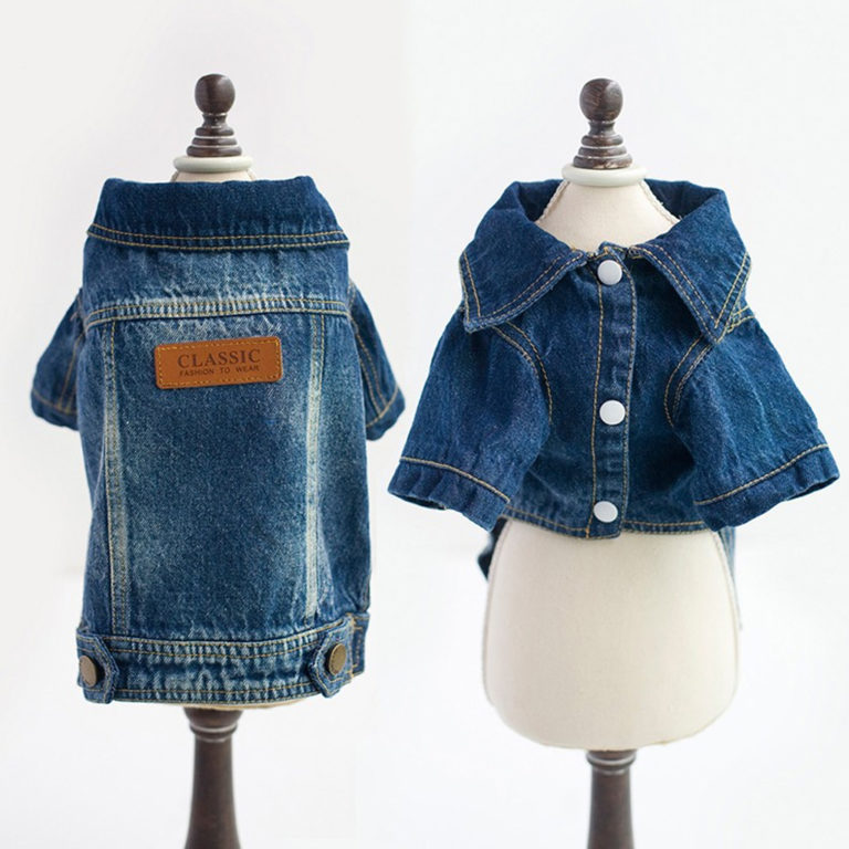 Pet na moda 4 roupinhas jeans incríveis para seu cão Elite Moda Pet