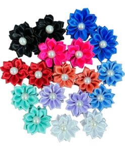 Par de Laços Flor para Cachorro