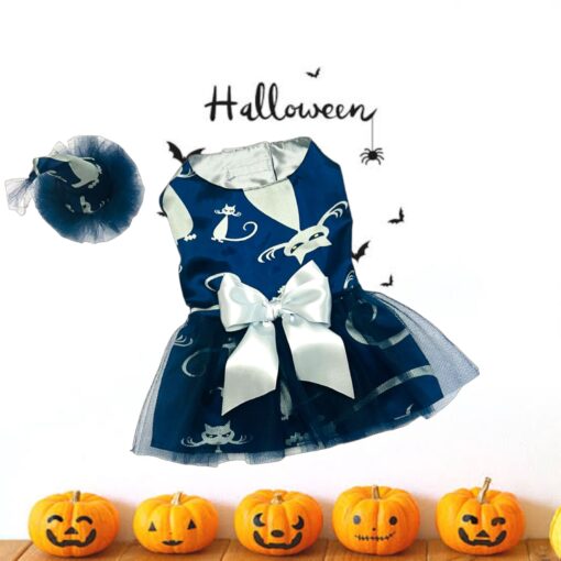 Vestido Halloween com Laço para Cachorro